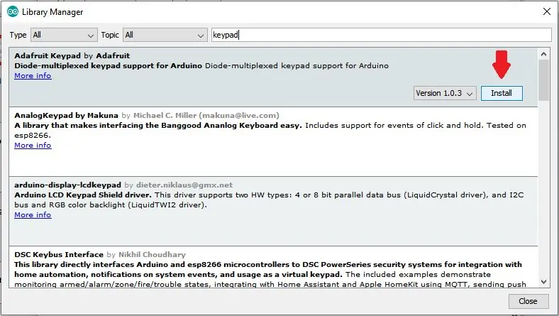 เพิ่มไลบรารีโดยใช้ Arduino IDE