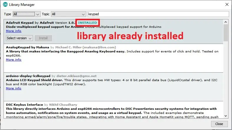 เพิ่มไลบรารีโดยใช้ Arduino IDE