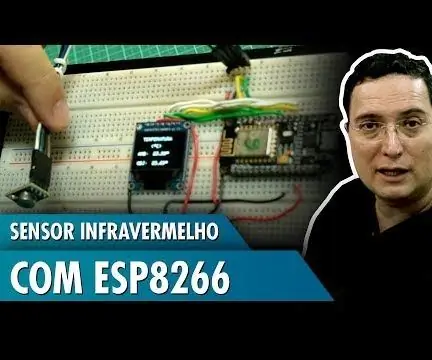 Infračervený senzor s ESP8266: 6 kroků