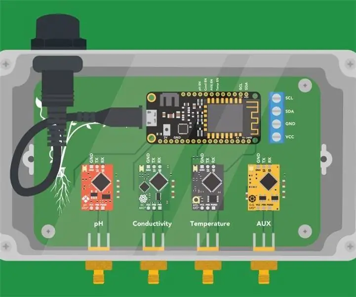 Hvordan legge til oppløst oksygen til WiFi Hydroponics Meter: 6 trinn