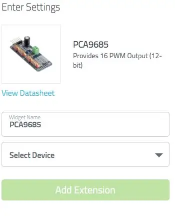 Nainštalujte Adafruit Pca9685