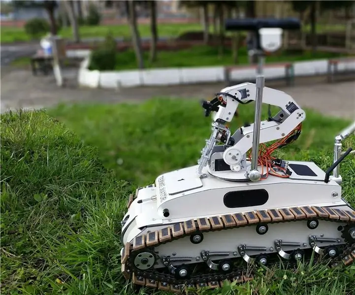 Robot za odstranjevanje bomb (Termenatör): 13 korakov (s slikami)