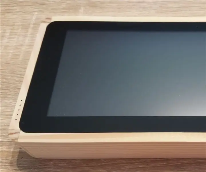 PIWOOLET (Pi.WOOd.tabLET): Bare en anden PI -tablet: 10 trin (med billeder)