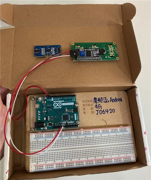 Samm: ühendage jooned Arduino ja vooluringiga