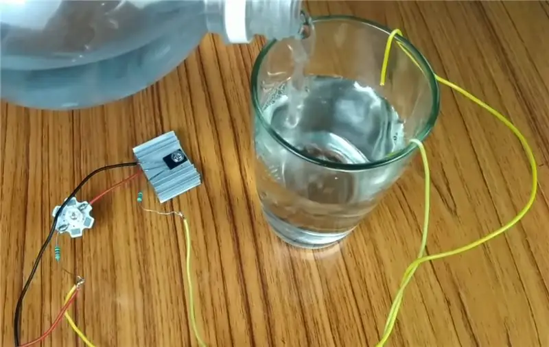 ¡Alarma de nivel de agua con transistor!