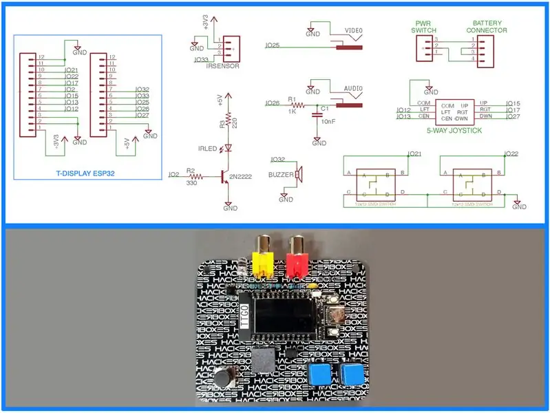 „HackerBox 0057“saugaus režimo indie ženklelio PCB