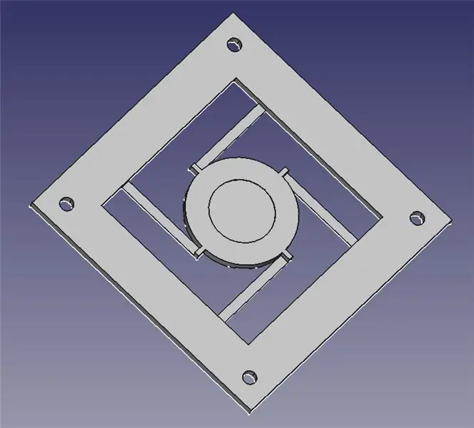 3D güzgü sükan modulunu çap edin