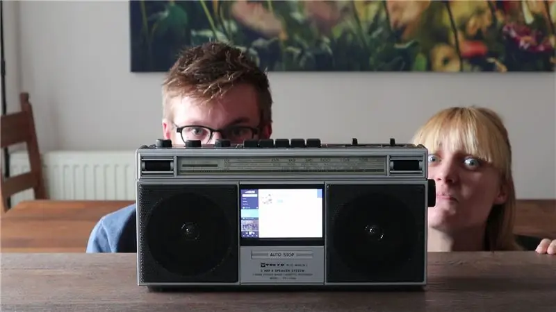 Project BoxBoom - 80's Boombox Revamped