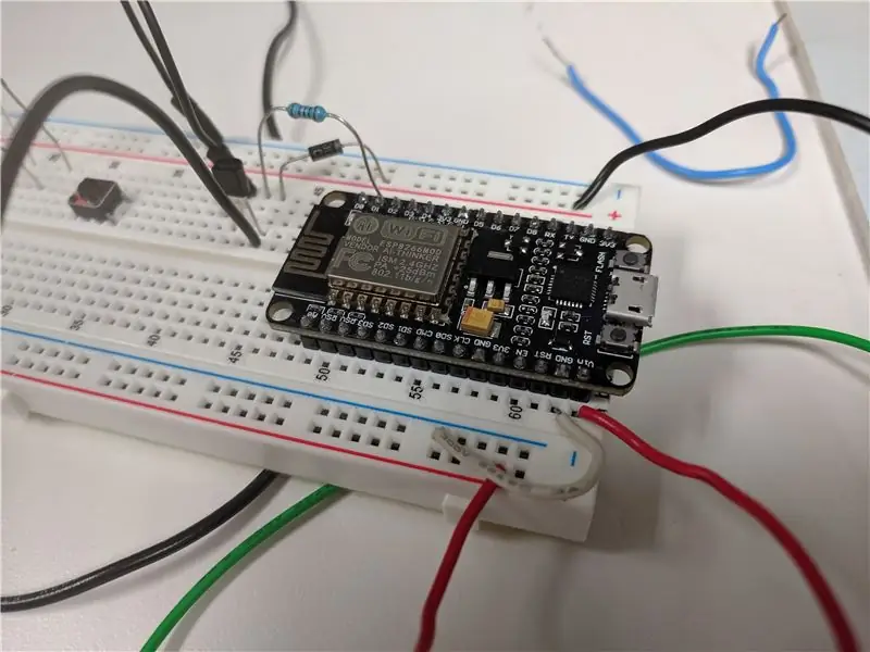 NODE MCU Server Circuit Wiring