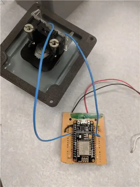 Klientske zapojenie NODE MCU