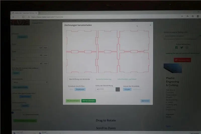 Ua kom qhov kev kaw thiab teeb tsa Zaub thiab Sensor