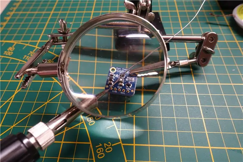 Soldering SGP30 Sensor