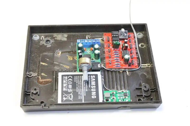 Modification du circuit d'écho