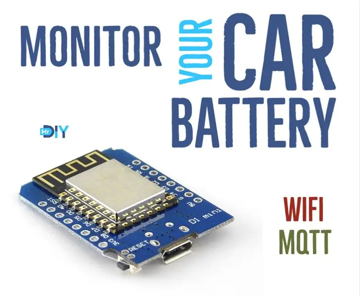 Bricolage: surveillez la batterie de votre voiture: code et configuration