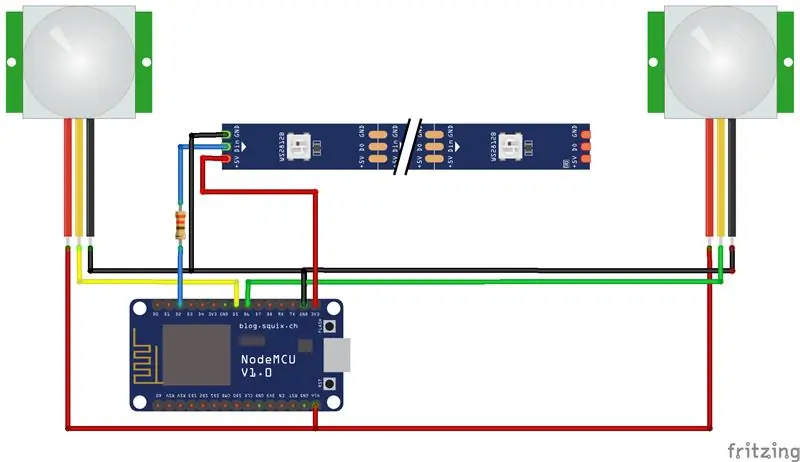 Connectez le circuit