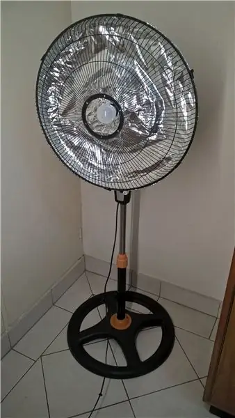 DIY - Reciclarea unui ventilator de podea într-o lampă de modificare a luminii de fotografie / all-in-one