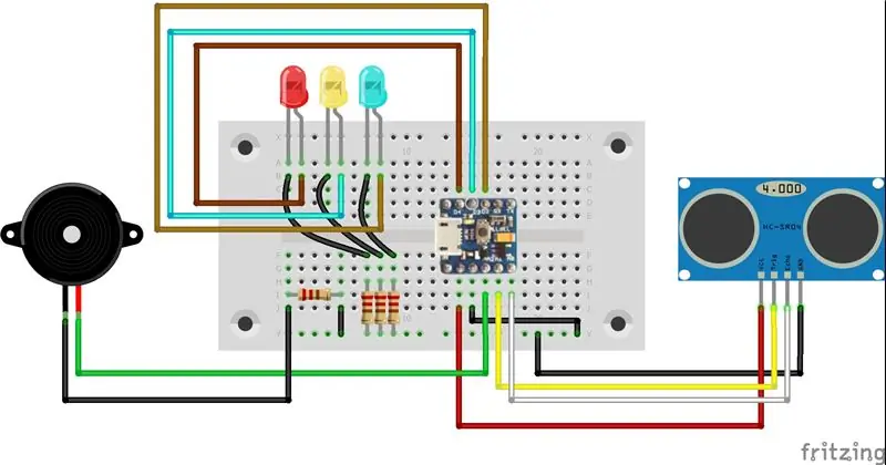 Connexion des LED