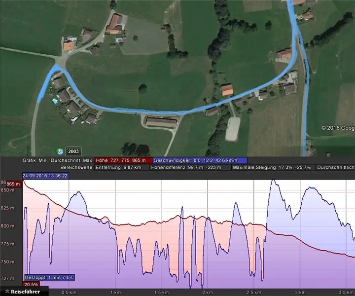 Raspberry Pi GPS Logger: 10 trin (med billeder)