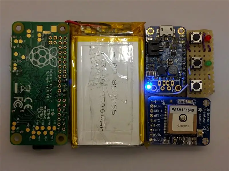 Raspberry Pi GPS -i logija