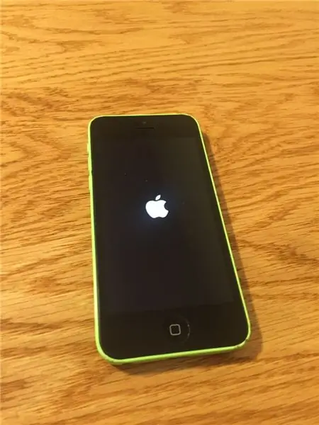 Zapnite iPhone 5c