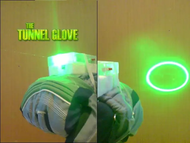 The Laser Tunnel Glove !: 7 шагов (с иллюстрациями)