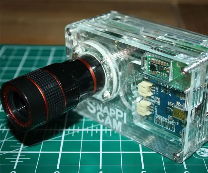 SnapPiCam - Kamera Raspberry Pi: 7 Langkah (dengan Gambar)