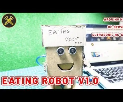 Ovqatlanadigan robotni Arduino Nano bilan qiling - Oltin vint: 5 qadam