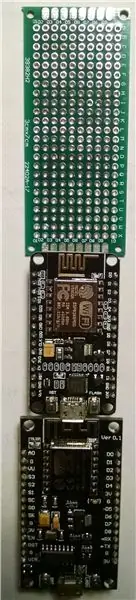 Preizkusite vse na Protoboard. Prilepite LCD zaslon. Upornike in zatiče gumbov preizkusite z multimetrom