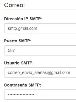 DAC-S: MENÚ DE CONFIGURATION