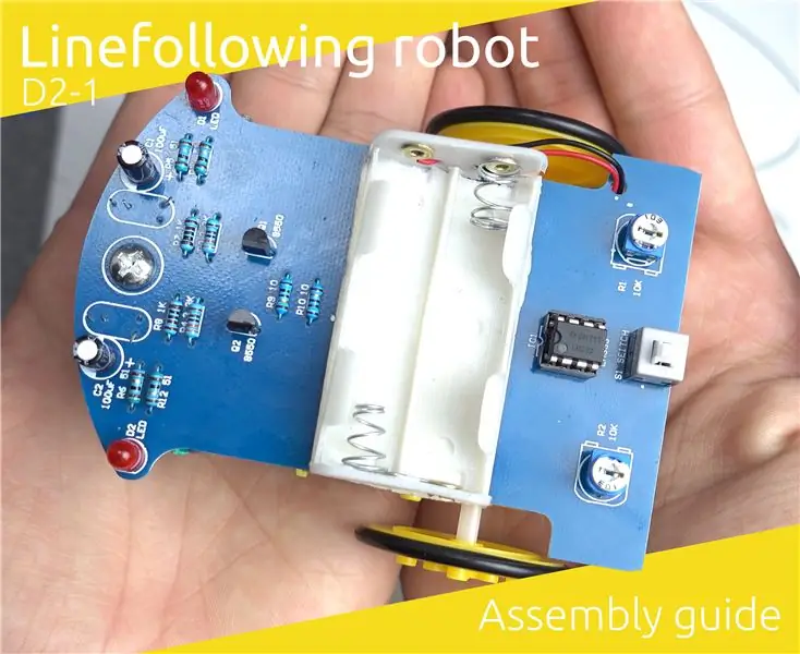 D2-1 Roboti monteerimisjuhend - väga odav robotikomplekt