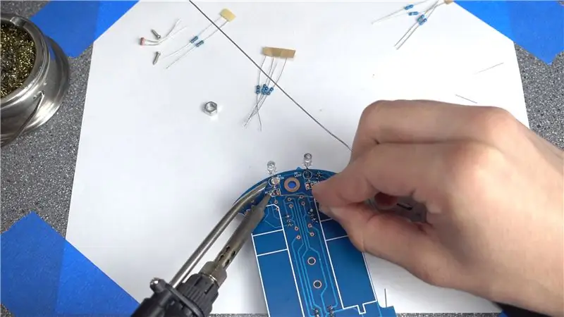 Soldering: Photoresistors