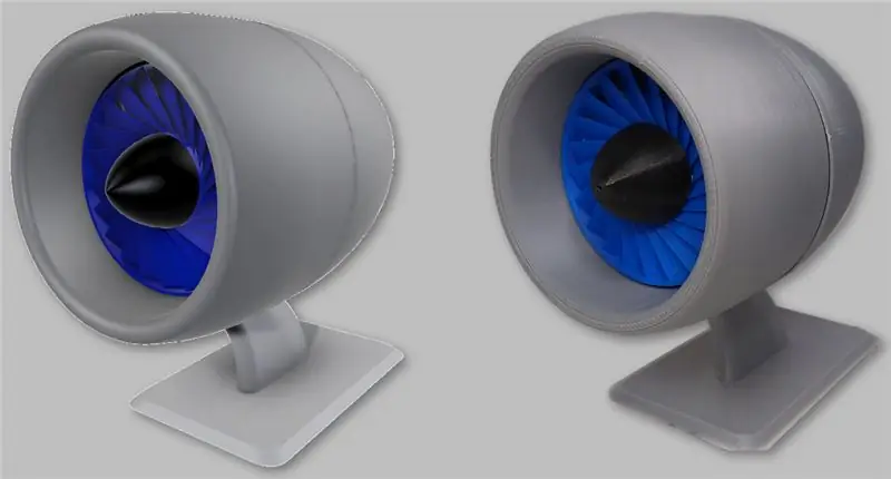 Montagem de turbina