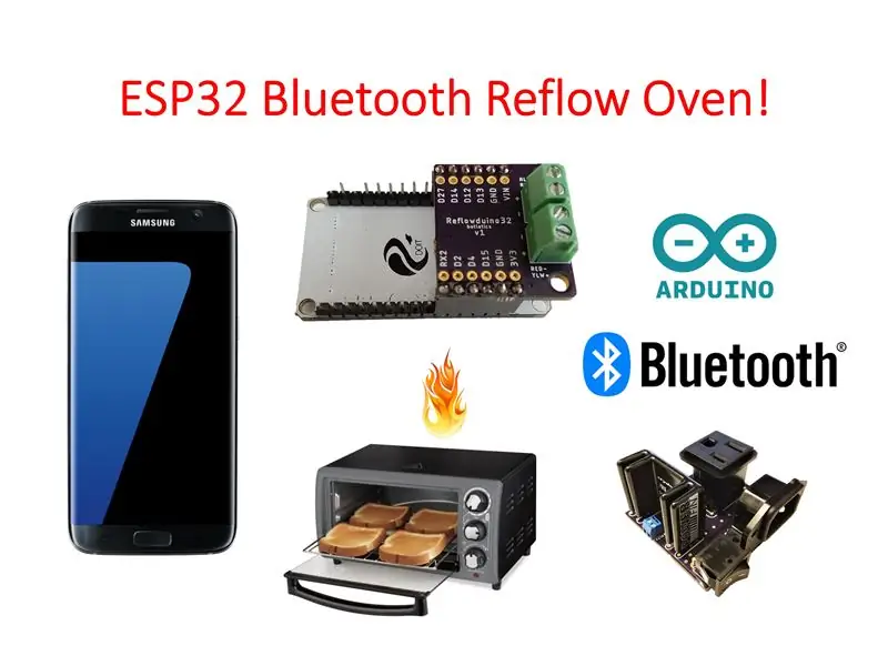 ESP32 Φούρνος επαναφοράς Bluetooth