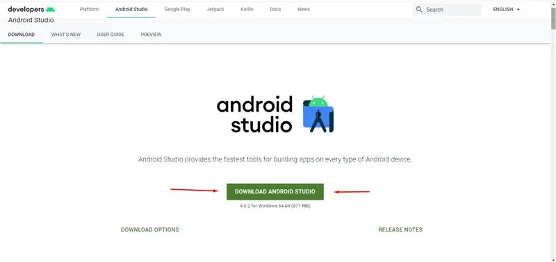 Android Studio herunterladen