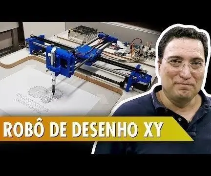 XY piešimo robotas: 12 žingsnių