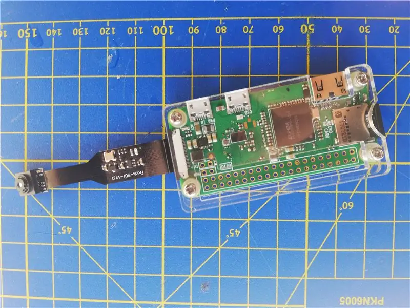 De RPi Zero W op de drone installeren