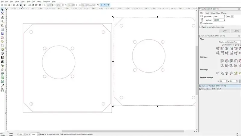 Tsim cov Acrylic Sides