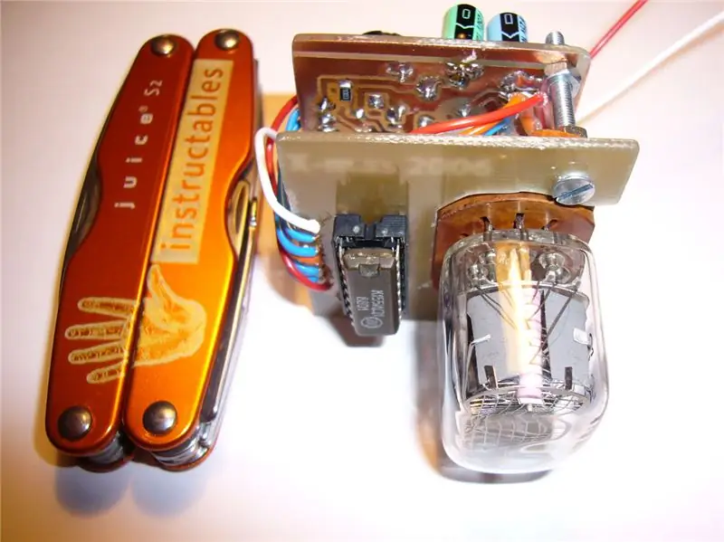 Nixie Tube Ornament: 5 Addım (Şəkillərlə birlikdə)