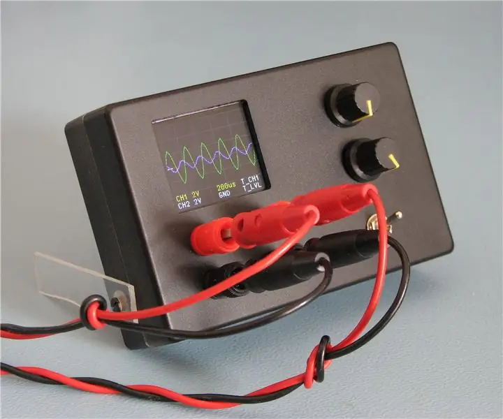 Dual Trace Oscilloscope: 11 trinn (med bilder)