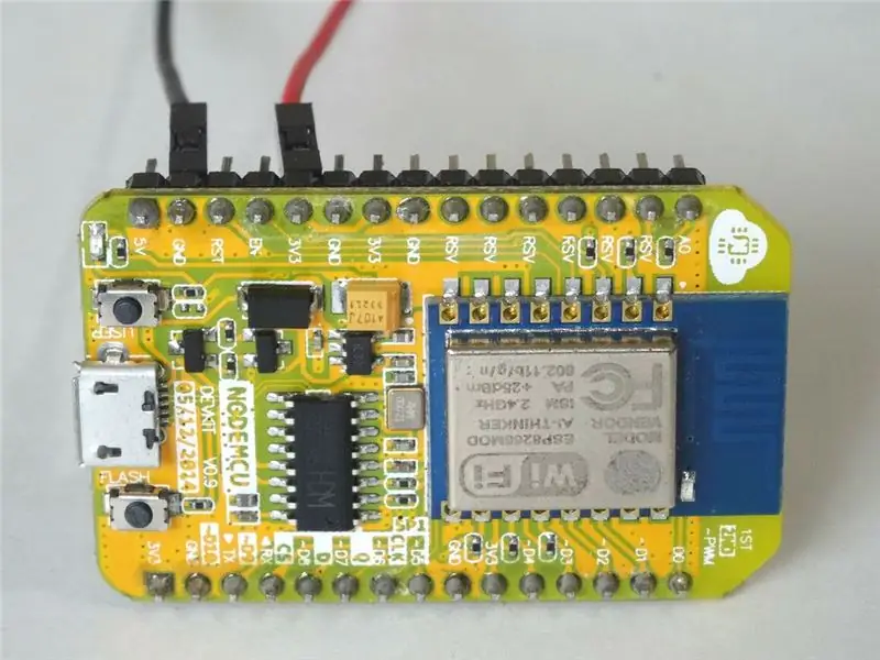 Συνδέστε το DHT11 στη μονάδα NodeMCU ESP8266