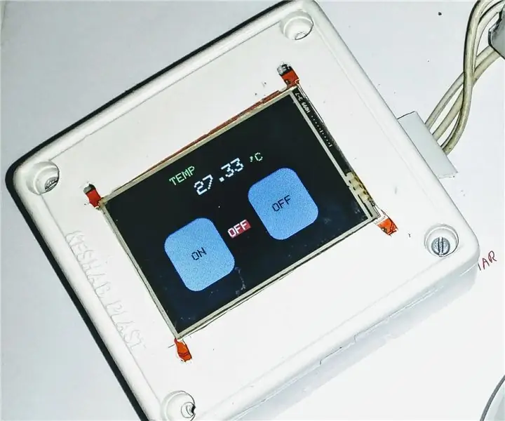 Fix Broken Switch Board Into Smart Touch Switch with Temp Monitoring: 4 Steps