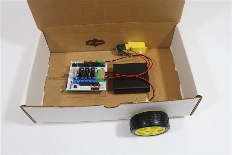 Ang Iyong Sariling Smart Car at Higit pa sa HyperDuino + R V3.5R Sa Funduino / Arduino