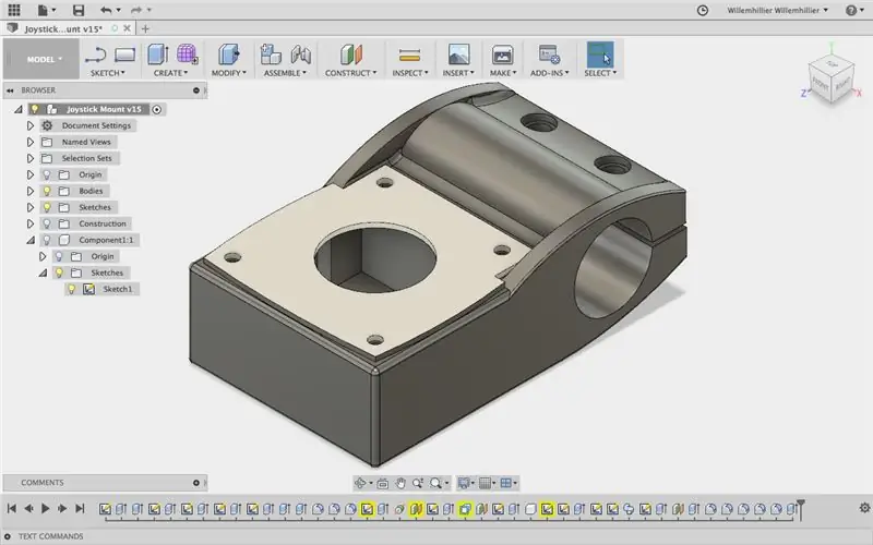 Joystick og Joystick Mount