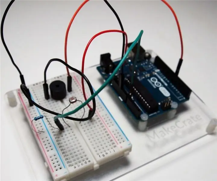 Theremin optic cu Arduino Uno: 11 pași