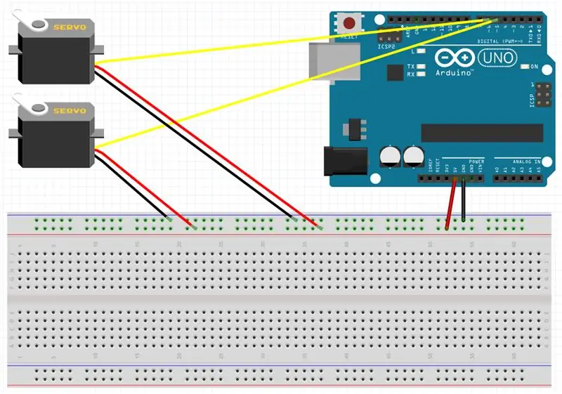 Arduino og RC-Servomotorer