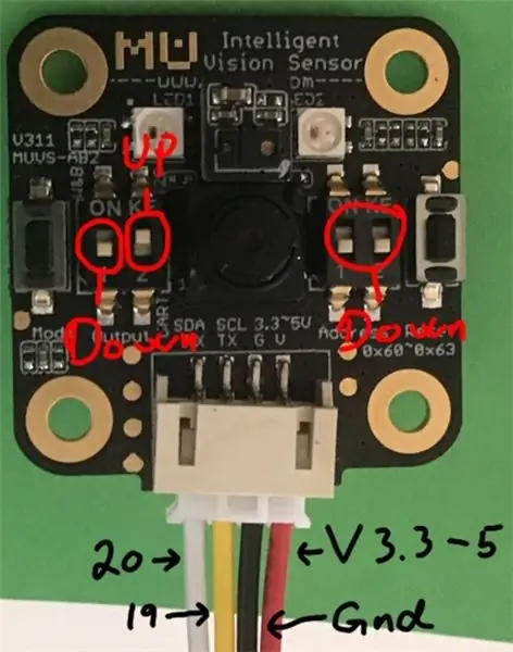 Configuración del sensor MU