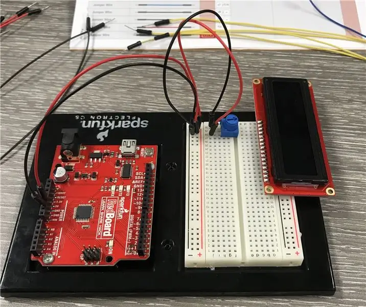 LCD Devresini Oluşturun