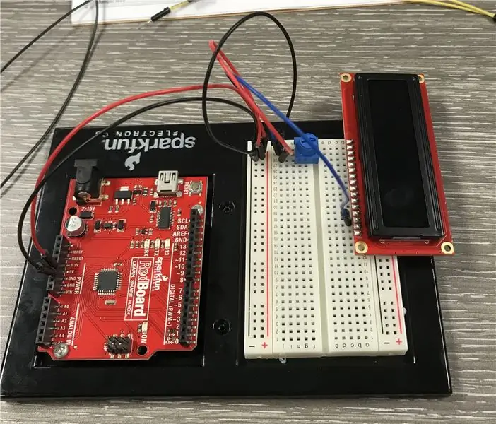 Costruisci il circuito LCD