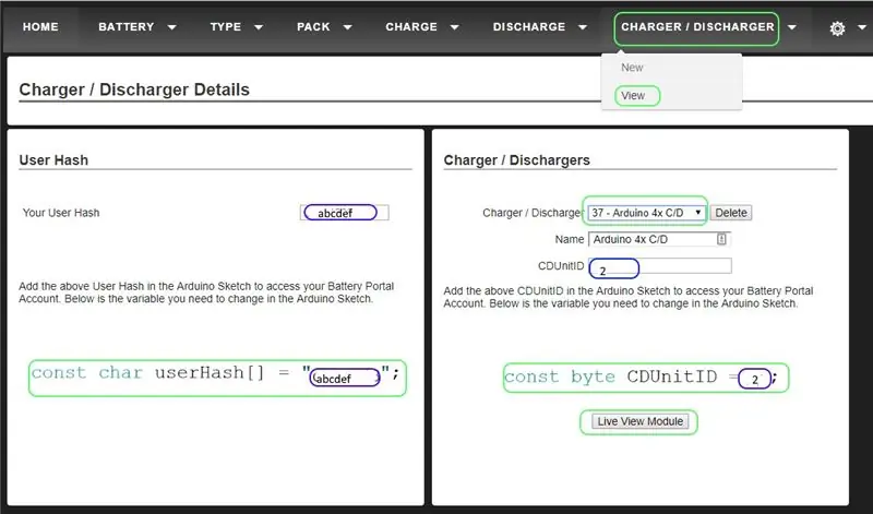 Vortex It - Battery Portal есептік жазбасын орнатыңыз