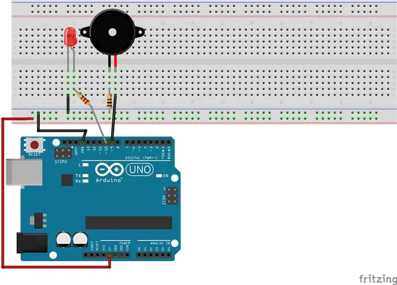 Idagdag si Piezo Speaker